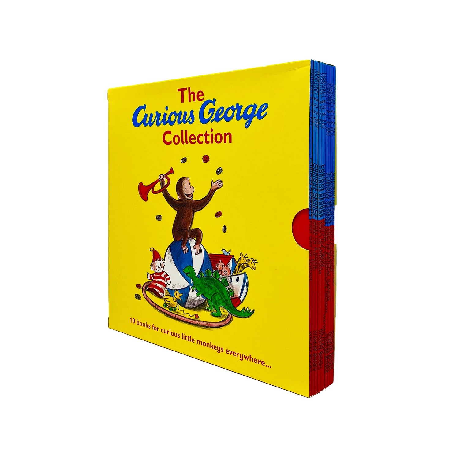 Book,　Curious　George　Paperback　10　Pack