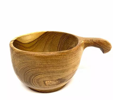 Baby Cup Teak Wood
