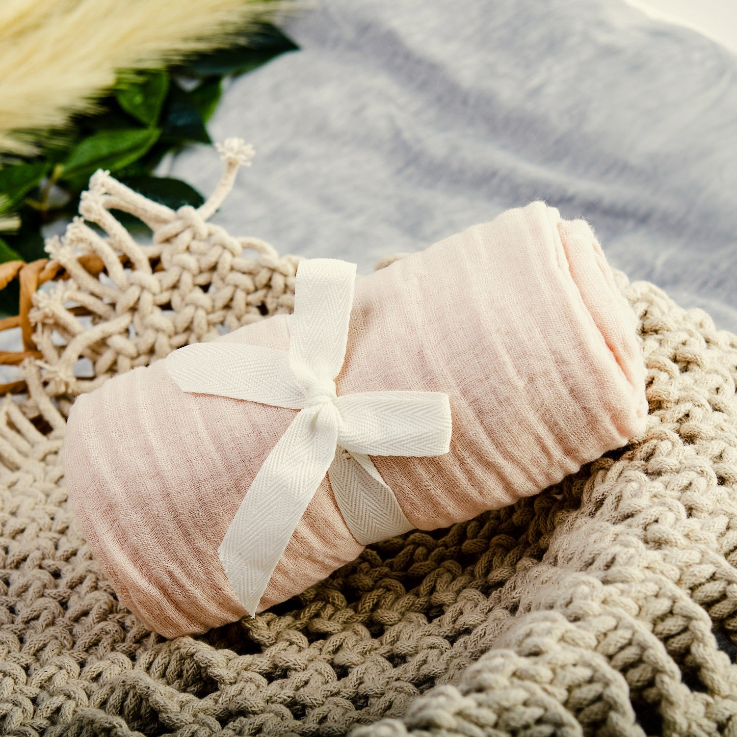 Muslin Wrap - Pink