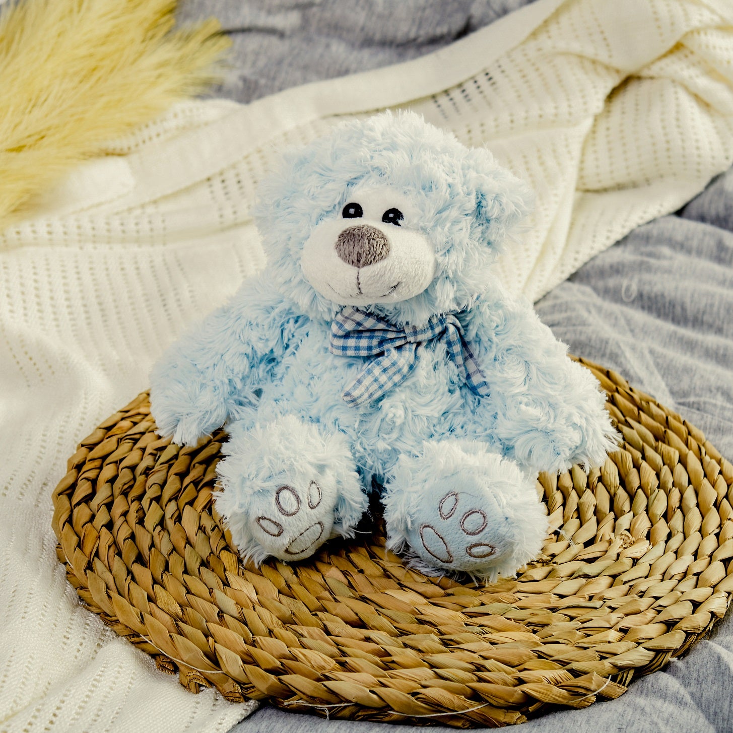 Luke Teddy Bear - Blue