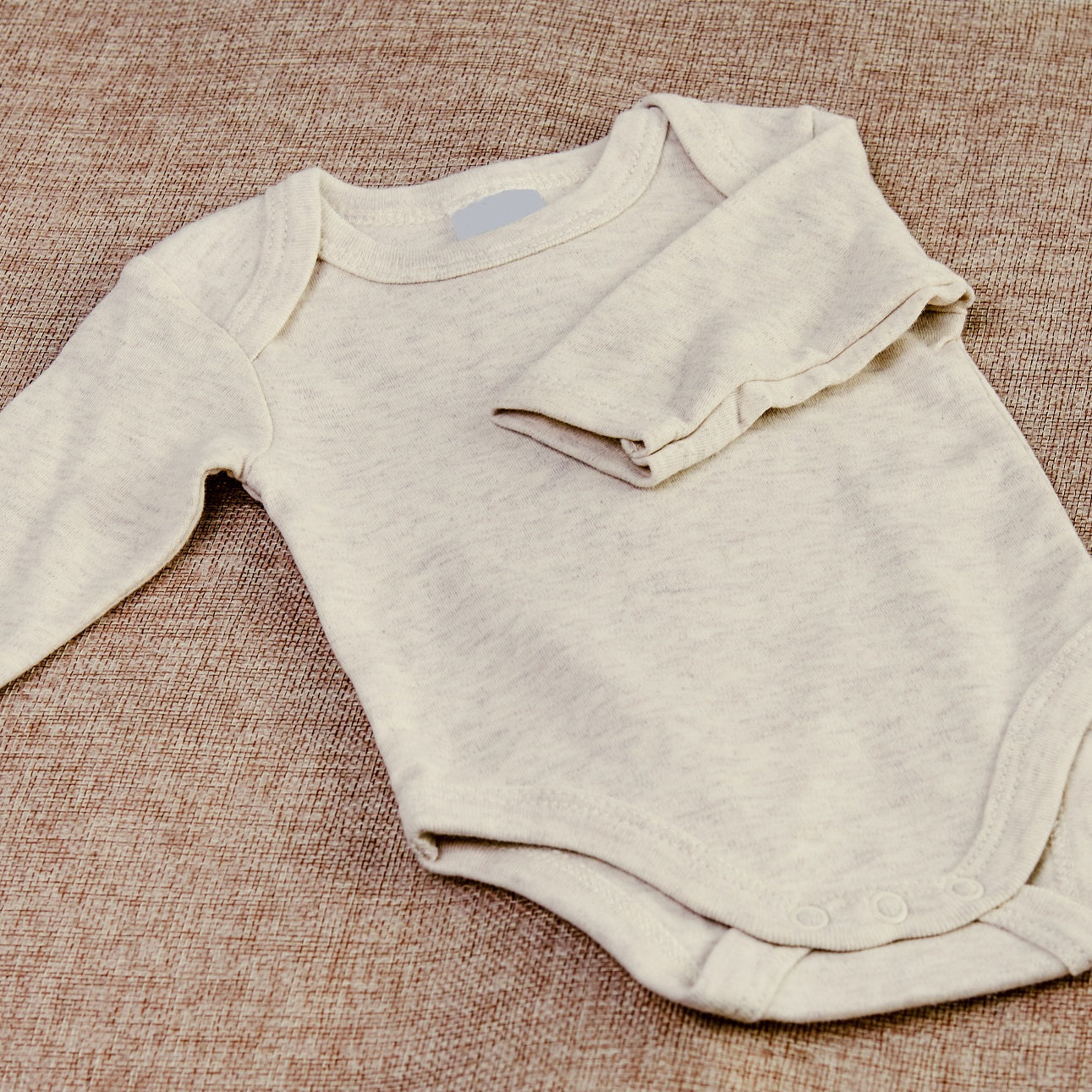 Baby Longsleeve Bodysuit - Grey