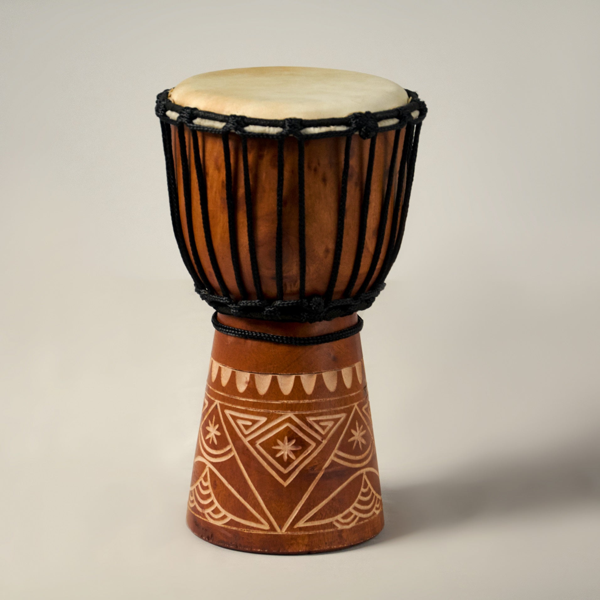 Handmade Natural Drum - 30cm
