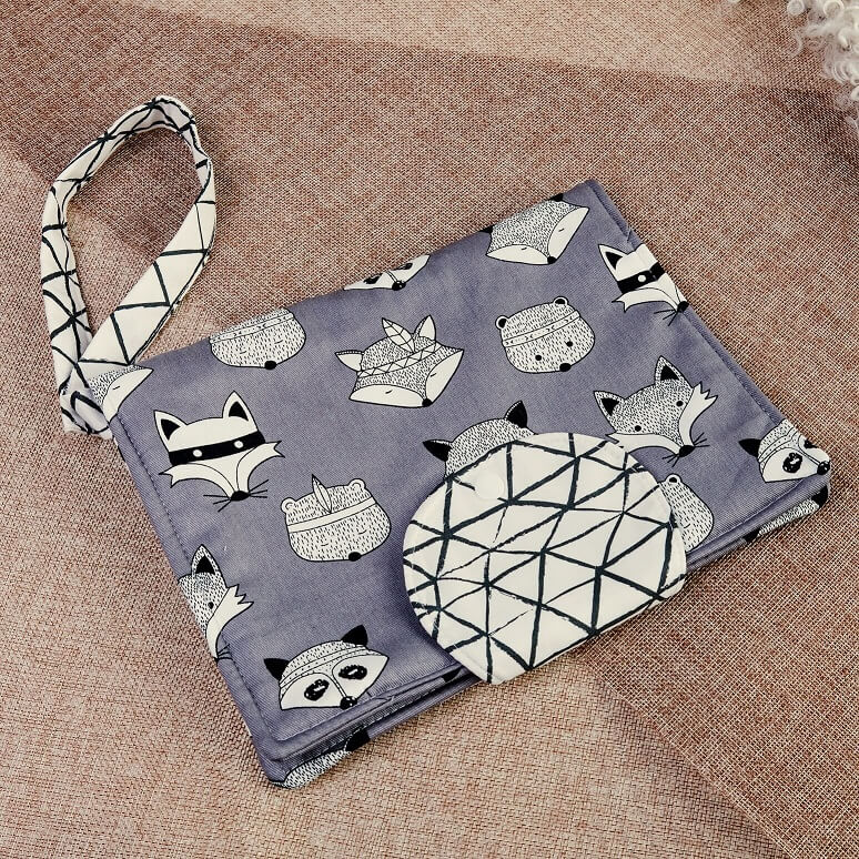 Nappy Wallet - Grey Fox
