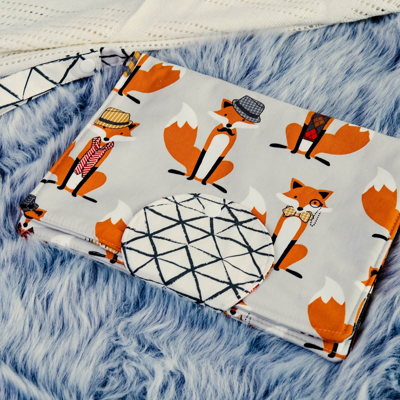Nappy Wallet - Orange Fox