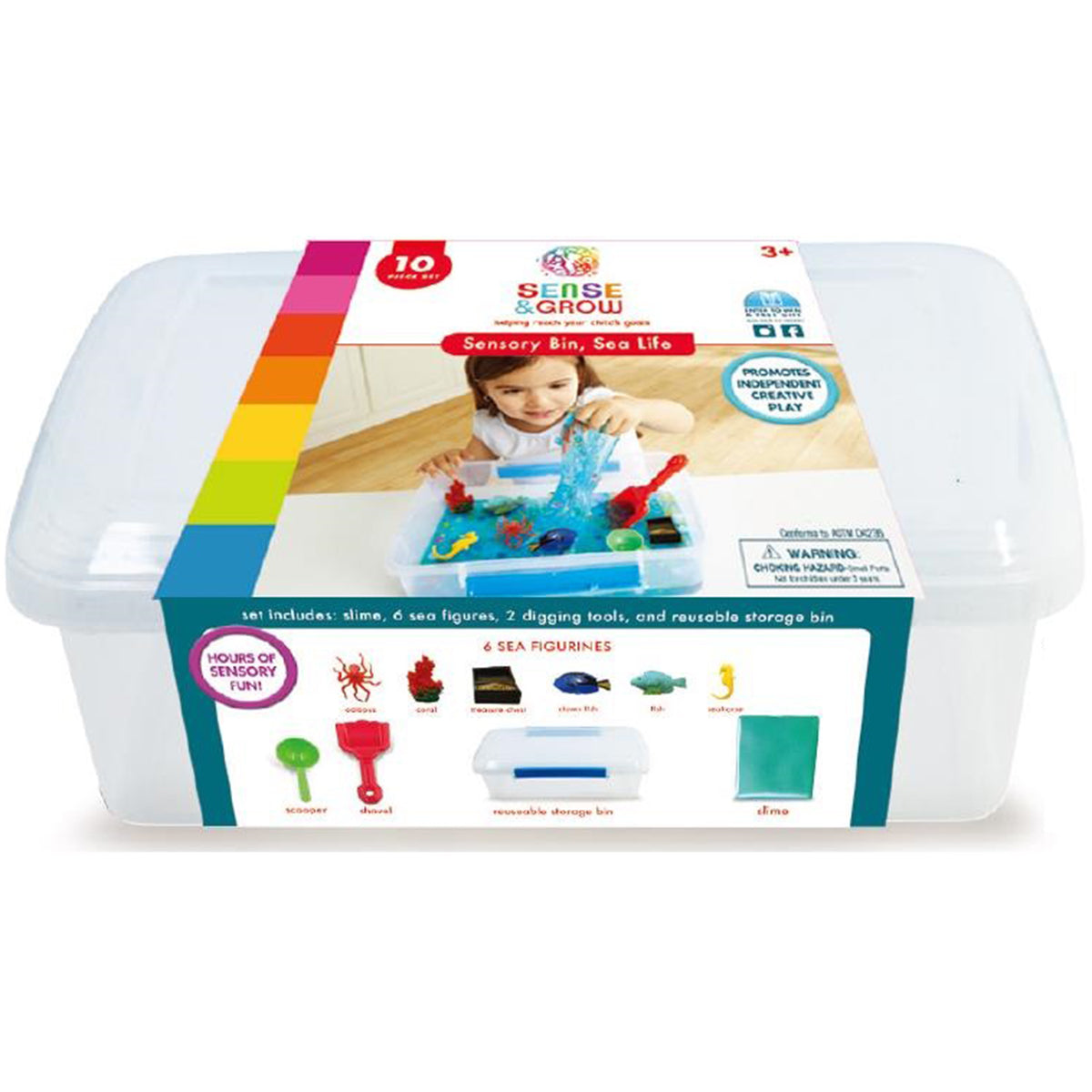 Complete Set Sensory Bin - Sea Life