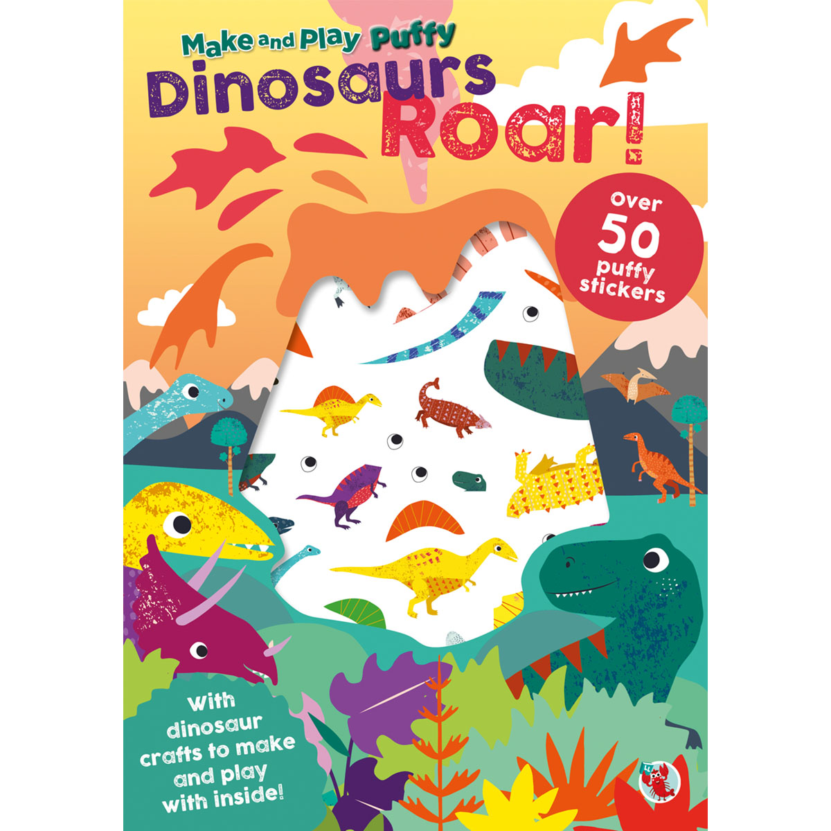 Puffy Stickers: Dinos Roar