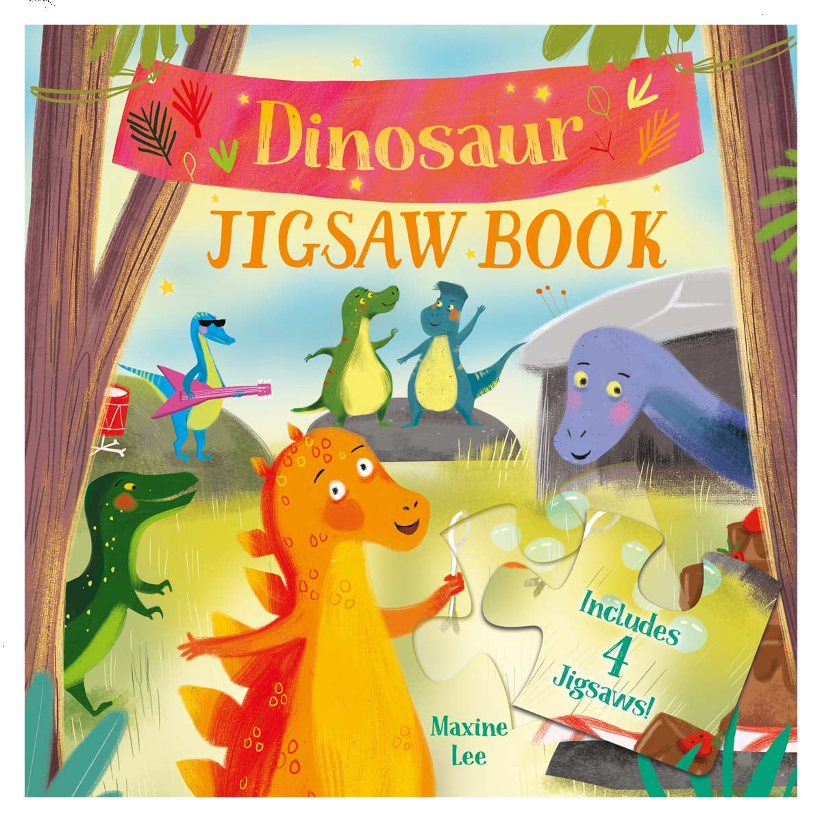 Dinosaur Jigsaw Book