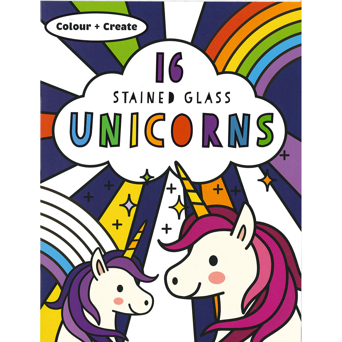 Stained Glass: Unicorn