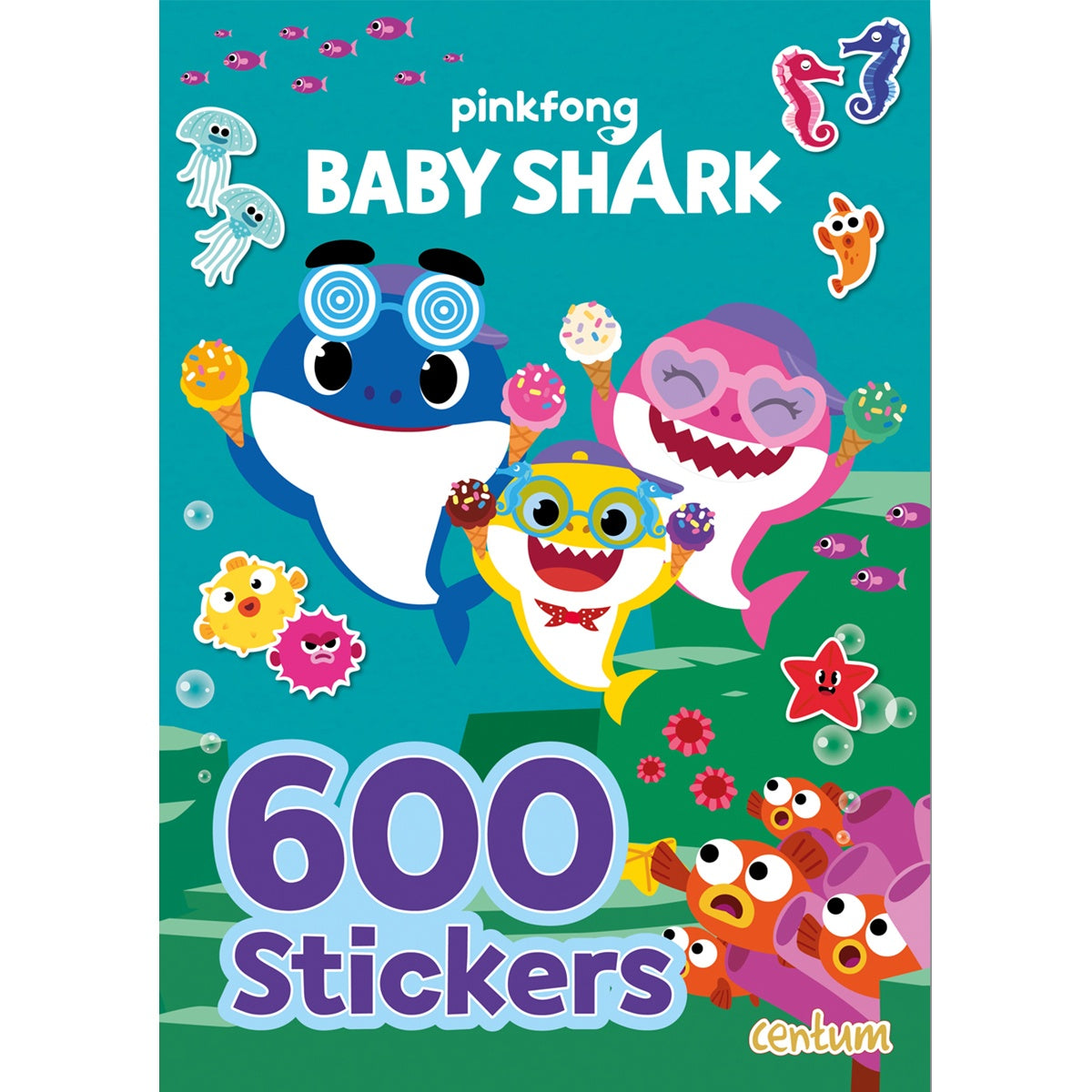 Baby Shark - 600 Sticker Book