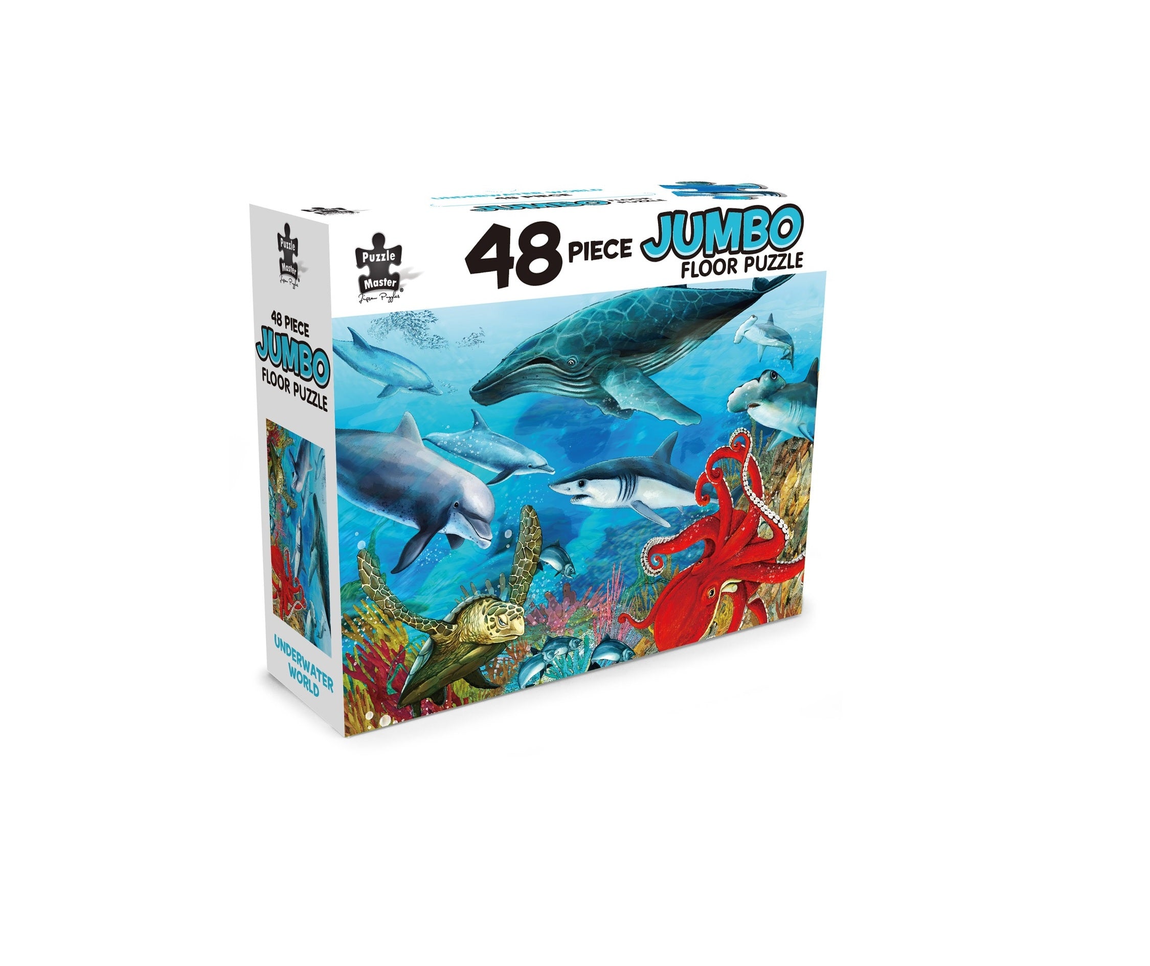 48 Piece Jumbo Floor Puzzle Underwater World - First Puzzle