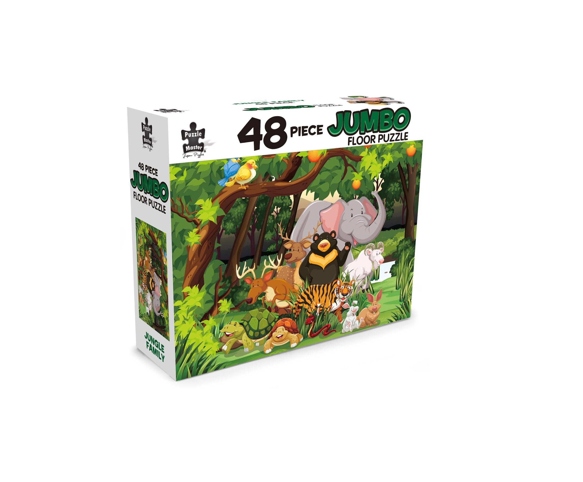 48 Piece Jumbo Floor Jungle Family - First Puzzle