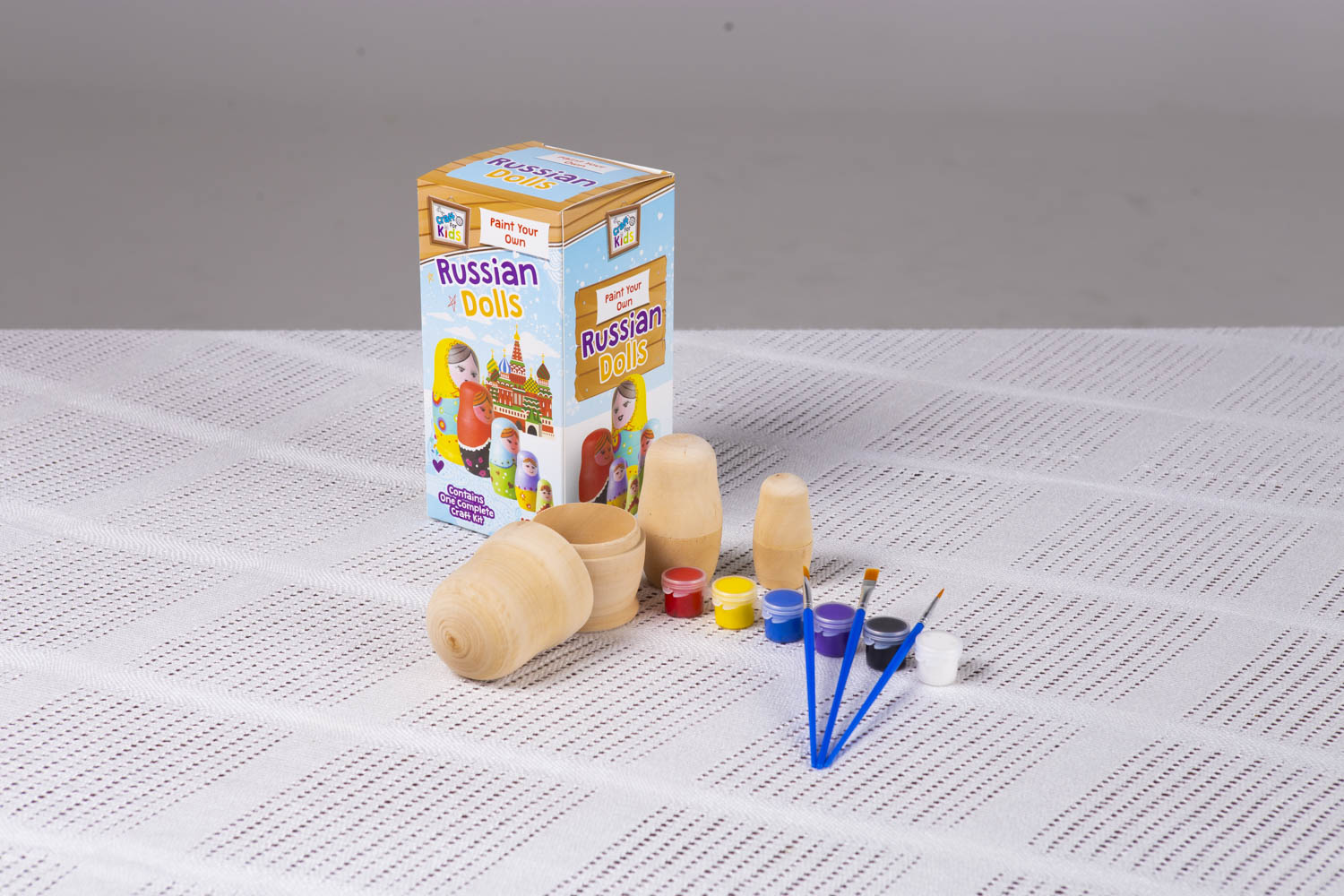 Activity Set - Paint Your Own Russian Dolls
