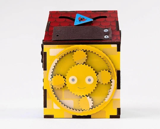 Wooden Activity / fidget / Busy Cube