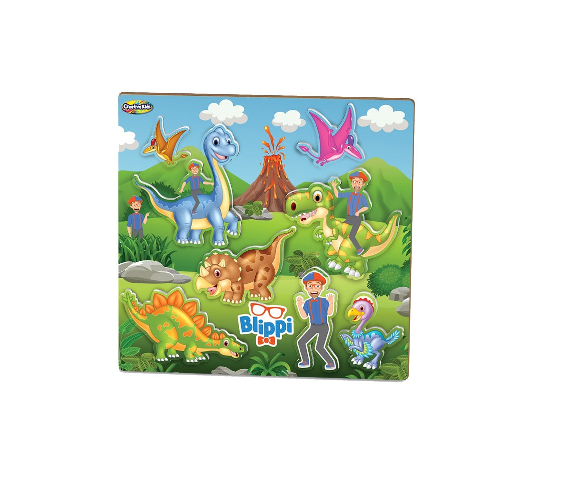 Blippi Dinosaur Puzzle