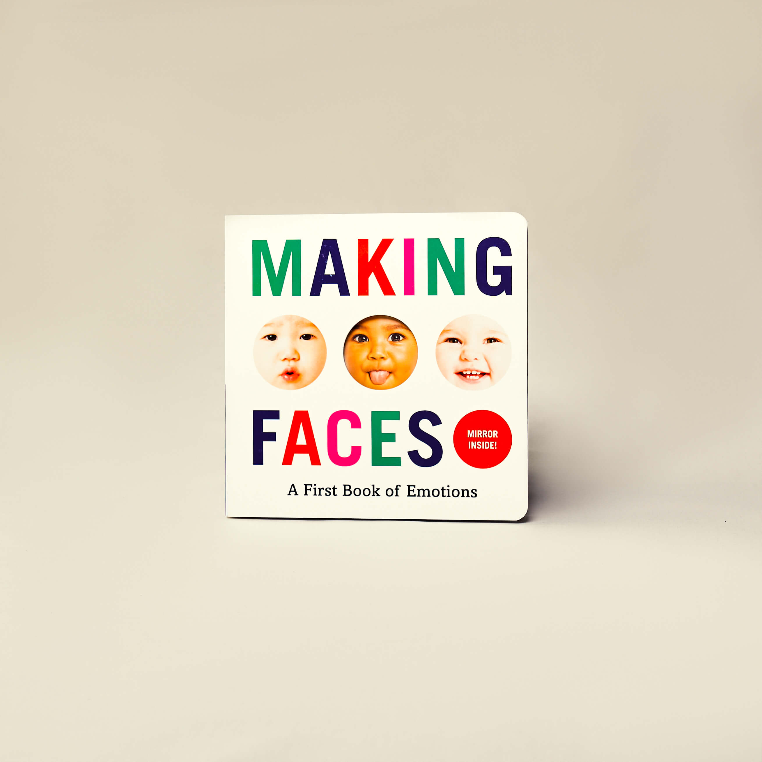 Making Faces Board book - First book of feelings