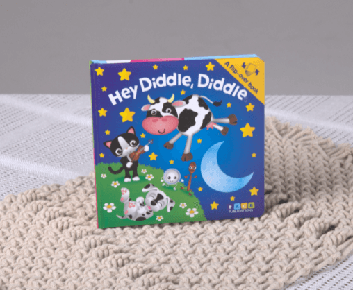 Flip-Over Book: Hey Diddle & Mary Had A Little Lamb