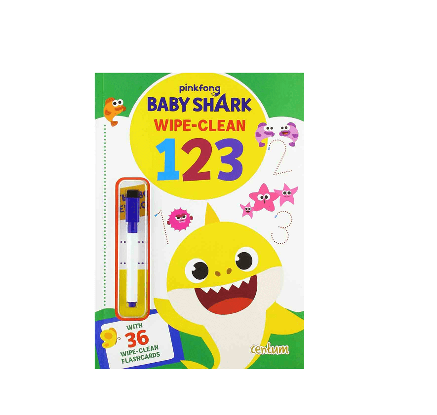 Wipe Clean - Baby Shark: Let's Learn 123