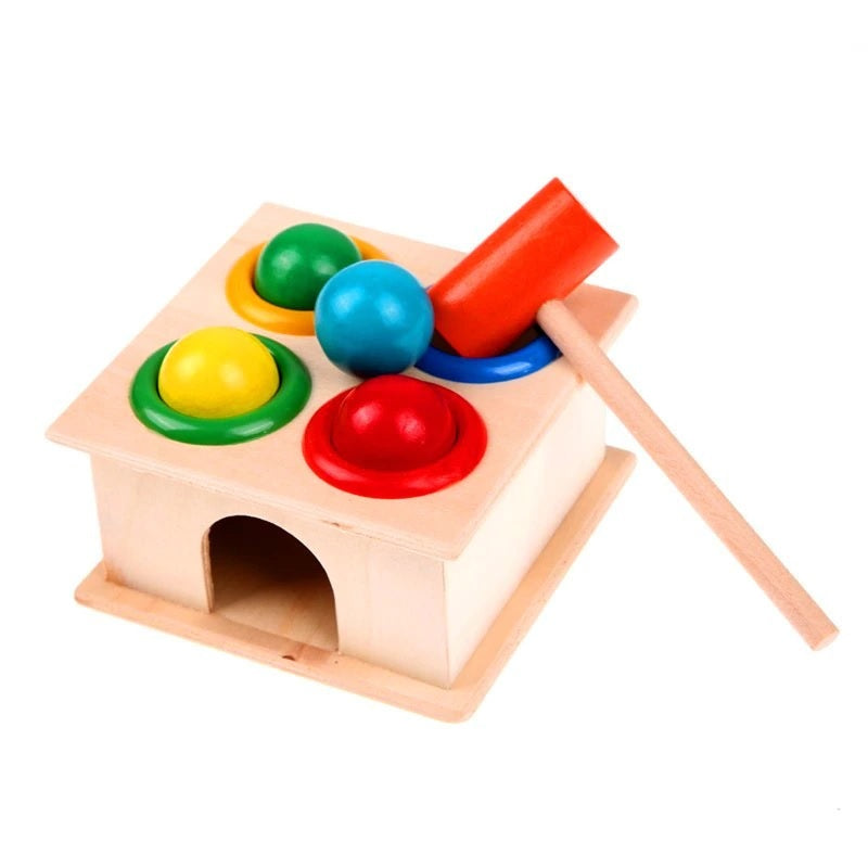 Baby Wooden Hammering Ball